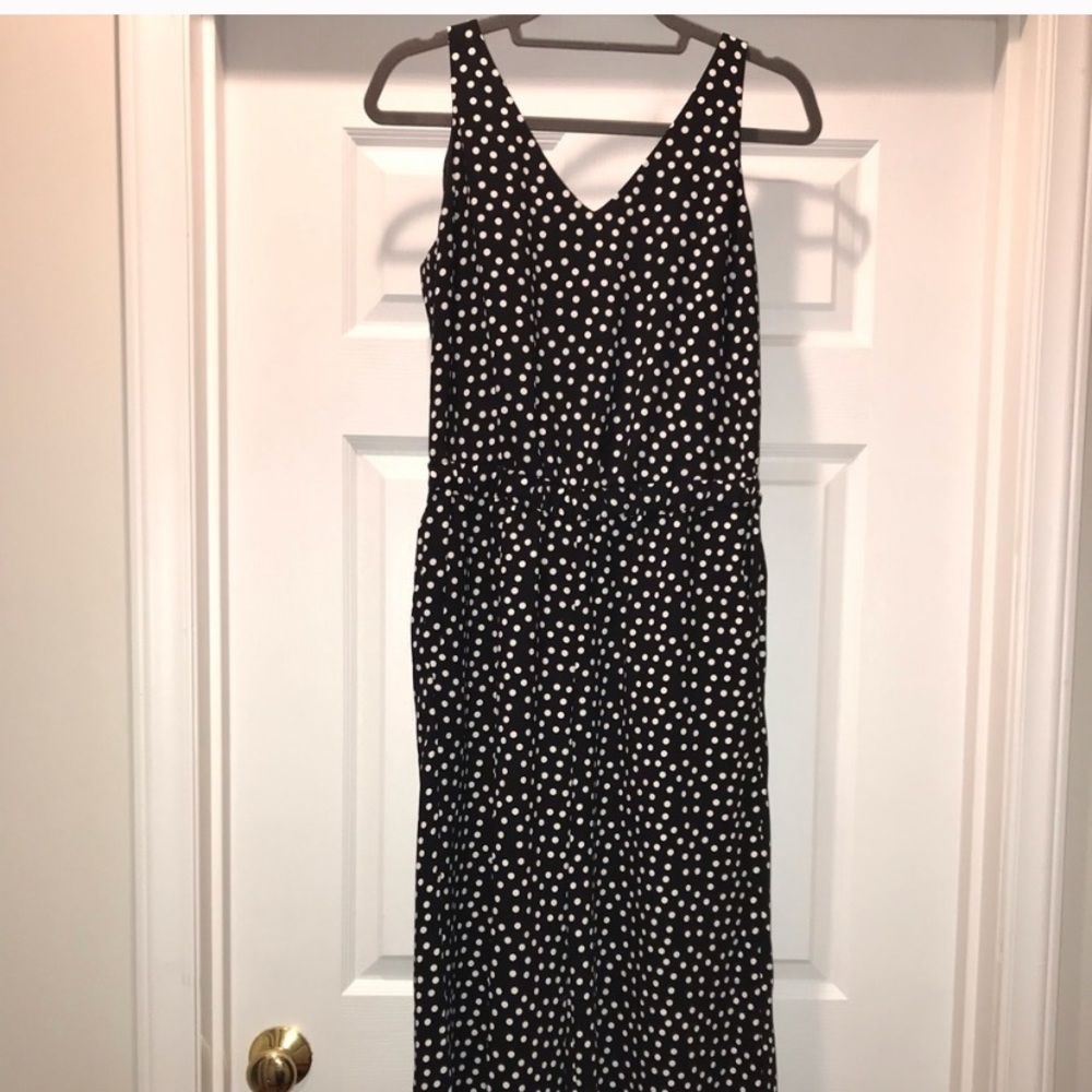 LOFT polka dot jumpsuit
